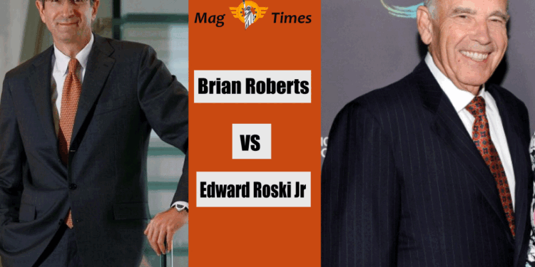 Brian Roberts and Edward Roski Jr