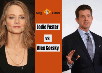 Jodie Foster and Alex Gorsky