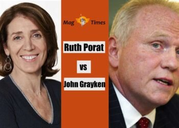 Ruth Porat and John Grayken