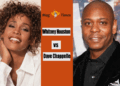Whitney Houston and Dave Chappelle