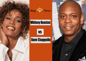 Whitney Houston and Dave Chappelle